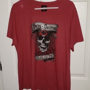Women's Harley Davidson tee